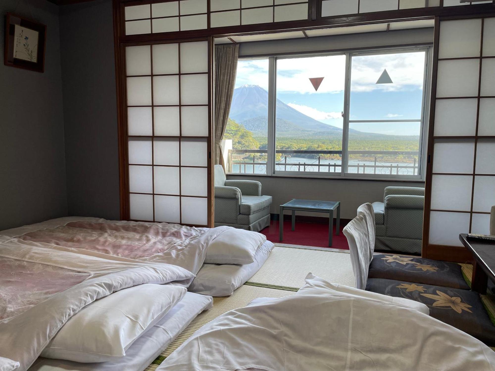 Shoji Lake Hotel Fujikawaguchiko Exterior foto